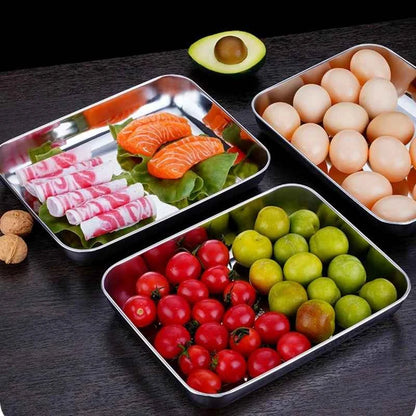 12-Piece Stainless Steel Food Storage Containers