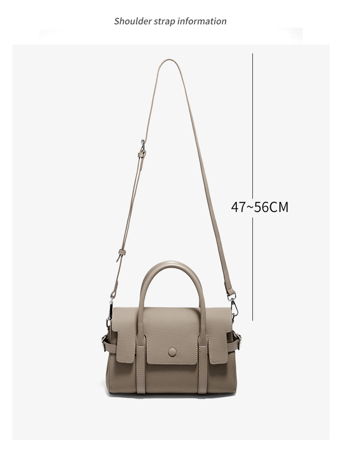 FOXER Retro Luxury Top-handle Bag for Women Genuine Leather Laies Shoulder Bag Female Crossbody Handbag Work Purse 2026 New