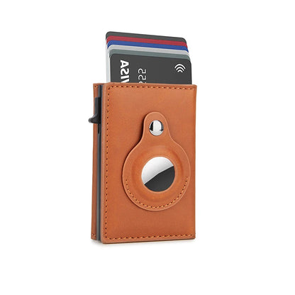 Rfid Carbon Fibe Airtag Wallets
