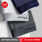 MiiOW Ice Silk Men's Boxershorts 3Pcs - Breathable Antibacterial Underwear