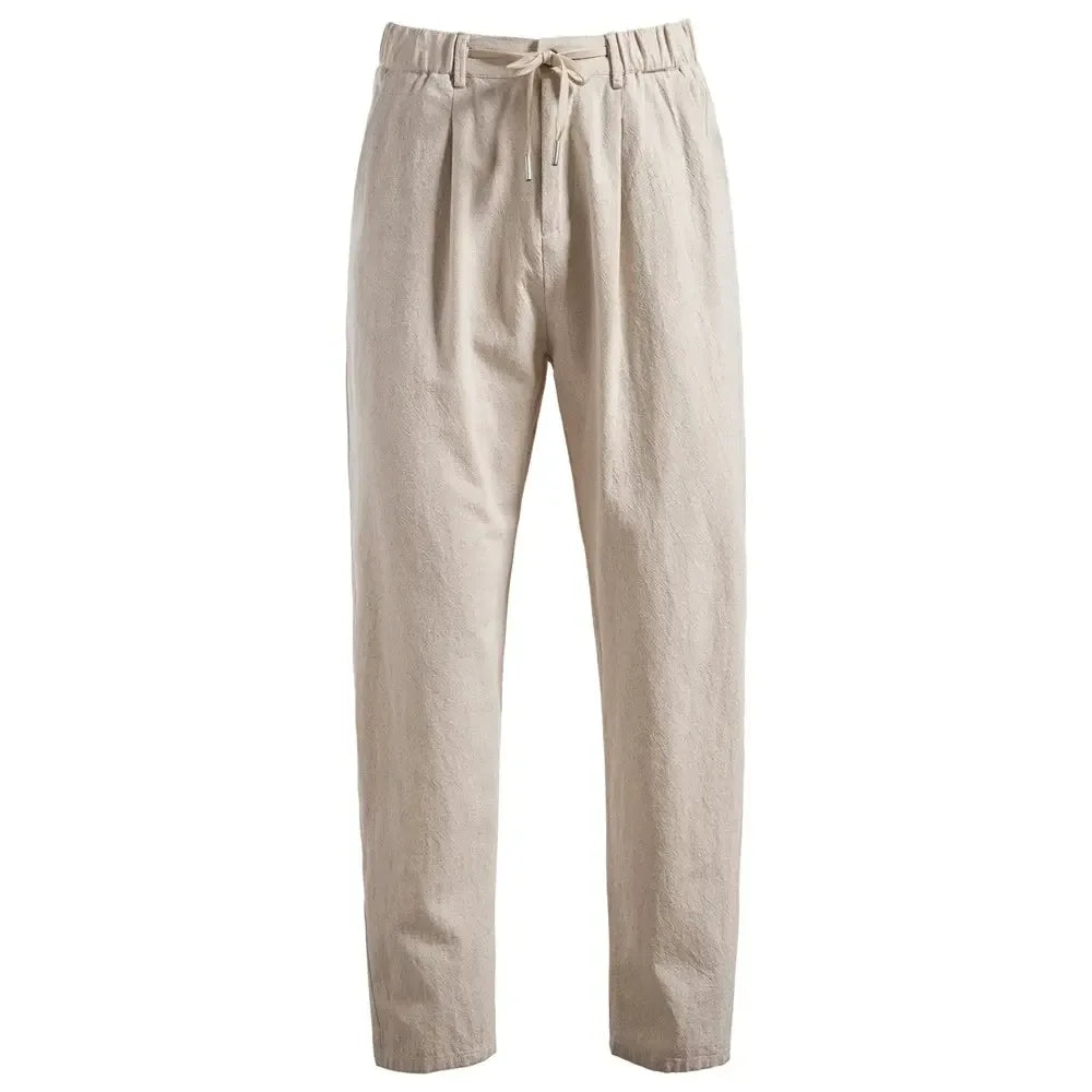 AIOPESON Casual Linen Men Trousers - ShopHub