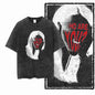 G57 Exclusive 100% Cotton Cool Creative Graphic Men T-shirt | Acid Washed Streetwear Big Size Vintage O-neck Men's Tee Tshirt