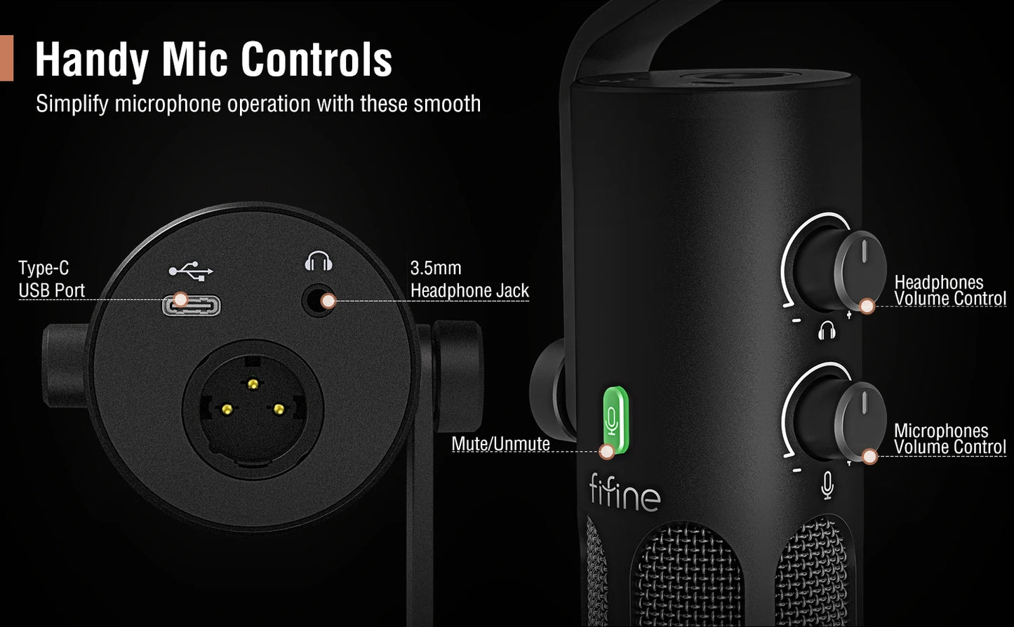 Elevate Your Sound with the High-Quality Dynamic Microphone: FIFINE Tank3 USB/XLR