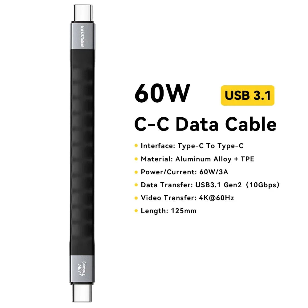 Essager USB 4.0 Type-C Cable - ShopHub
