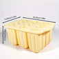 12 Grids Silicone Popsicle Molds with Lid - Easy Release, Reusable Ice Cream Makers for Your Kitchen
