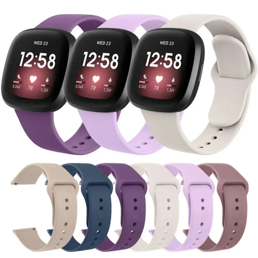 Flexible Silicone Wristband for the Fitbit Sense (available in 17 colours) Habicare