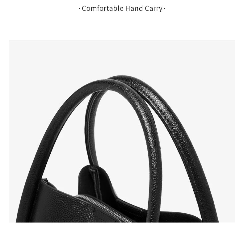 FOXER Luxury Leather Shoulder Bag