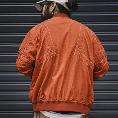 Maden Men‘s Vintage MA-1 Bomber Jacket