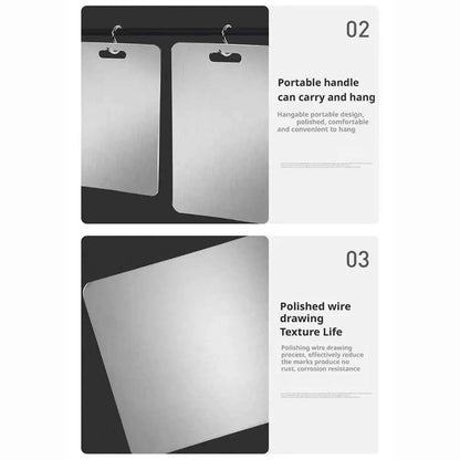 3PC Stainless Steel Cutting Board