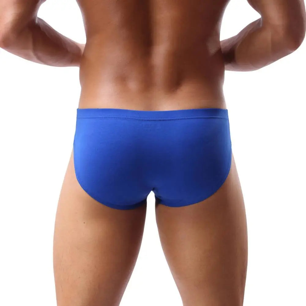 BRAVE PERSON Sexy Men's Briefs Cotton Underwear U Convex Pouch Low Waist