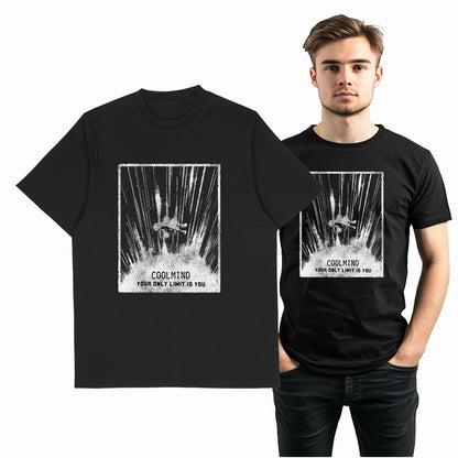 COOLMIND Unisex Vintage Graphic Cotton T-Shirt | Everyday Streetwear