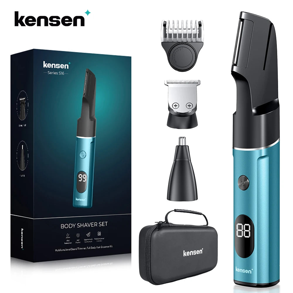Kensen S16 Electric Hair Trimmer for Men 3 In 1 Hair Cutting