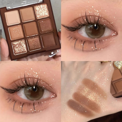 Mocha Chocolate 9 Colour Eyeshadow