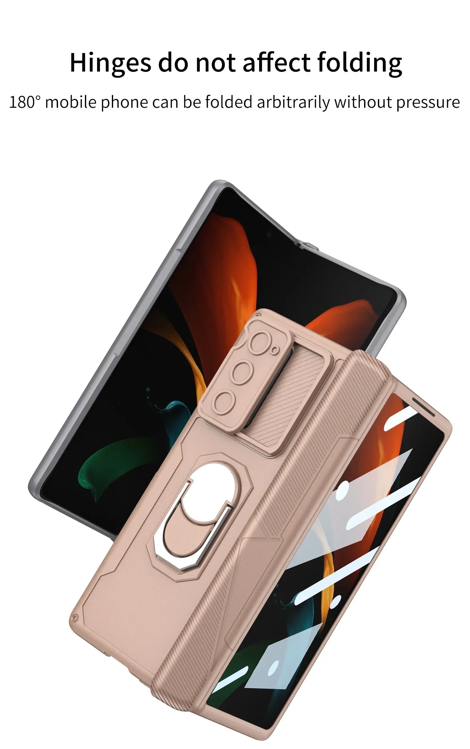 GKK Magnetic Hinge Armor Plastic Case for Galaxy Z Fold 2 - ShopHub