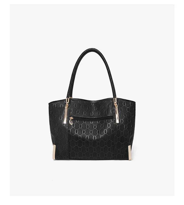 FOXER Elegant Split Leather Handbag