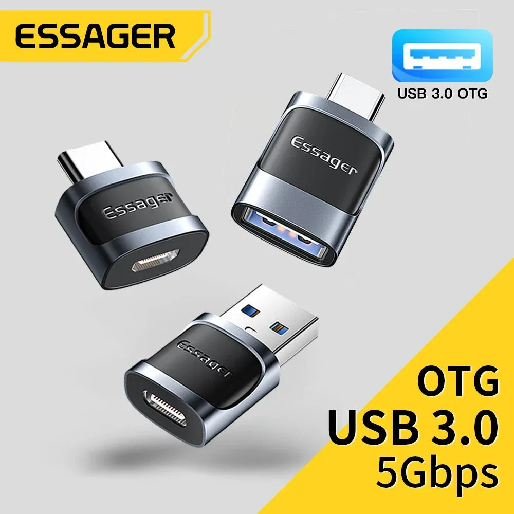 Essager OTG Type C to USB Adapter - ShopHub