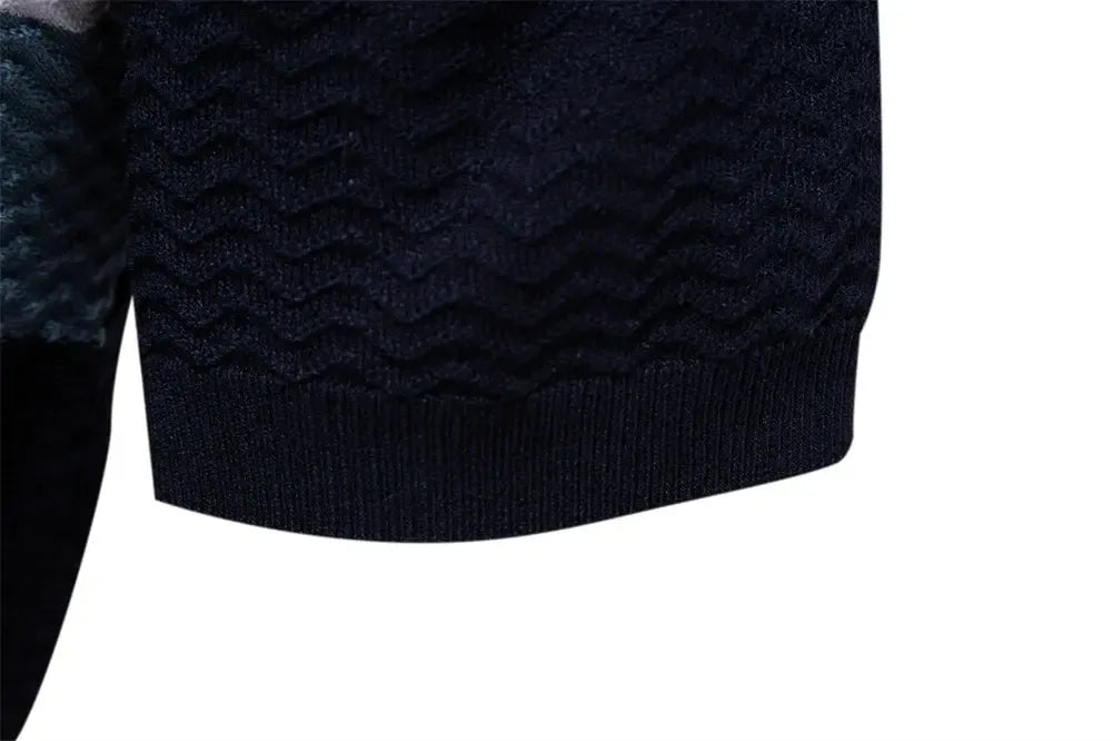 New Summer Textured Ribbed Knit Polo Shirts - ShopHub