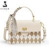 FOXER Brand Elegant Handbag for Women 2026 Fashion Shoulder Bag Female Crossbody Purse Gift for Mom,Wife