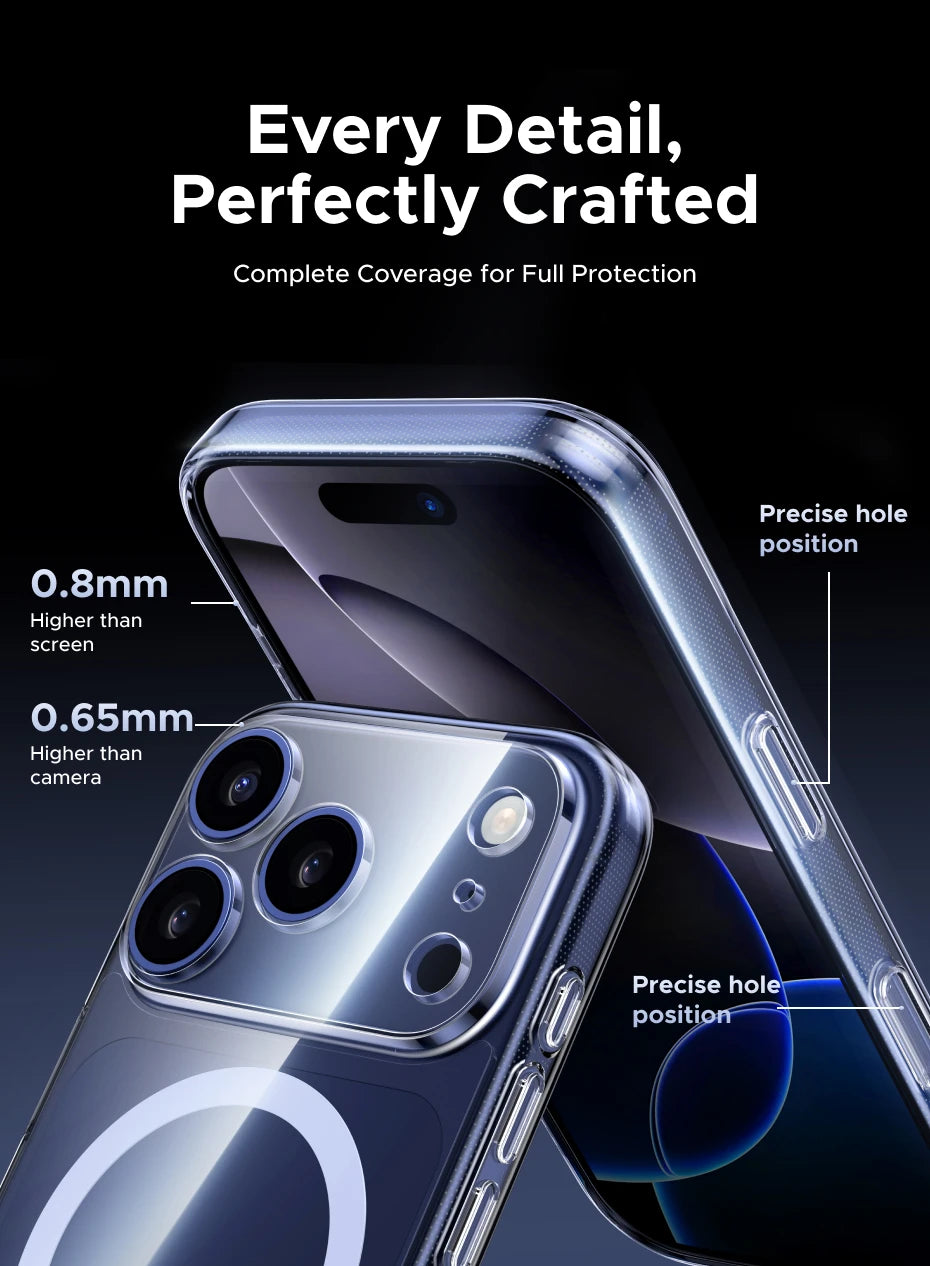 UGREEN Magnetic Case for iPhone 18, 17, 16, 15, & 14 Series