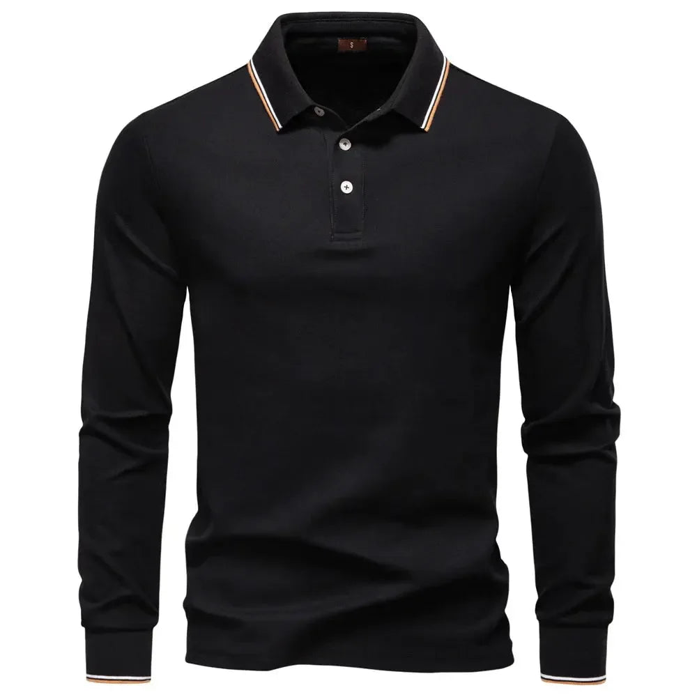 AIOPESON Men's Mock Neck Polo Shirts - ShopHub