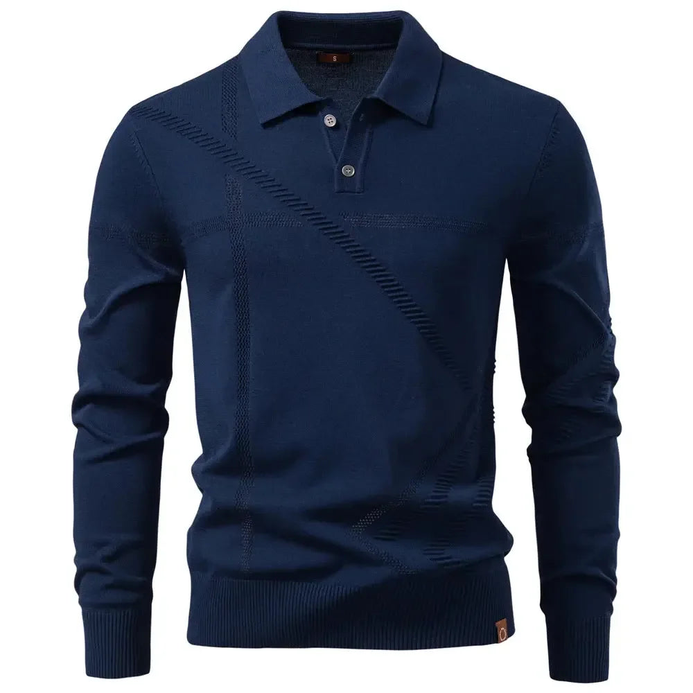 Autumn Winter Thermal Polo Shirts - ShopHub