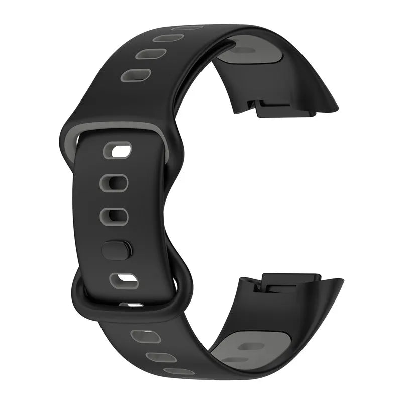 Rubber Sport Strap for the Fitbit Charge 5/6 Series (available in 21 colours) Habicare