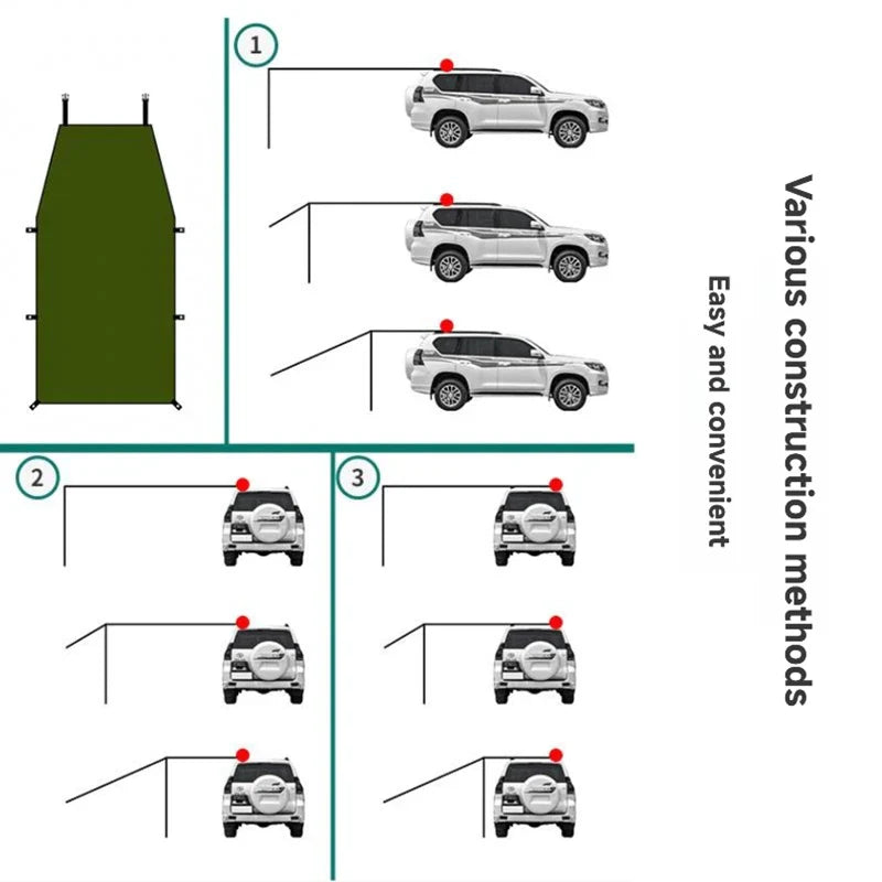 Portable Car Awning Habicare