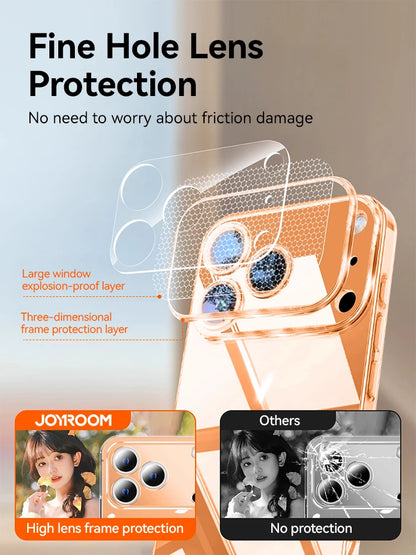 Joyroom Transparent Case For iPhone 18, 17, 16, 15, 14