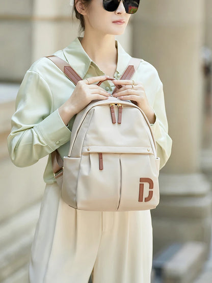 ZOOLER Oxford & Leather Backpack