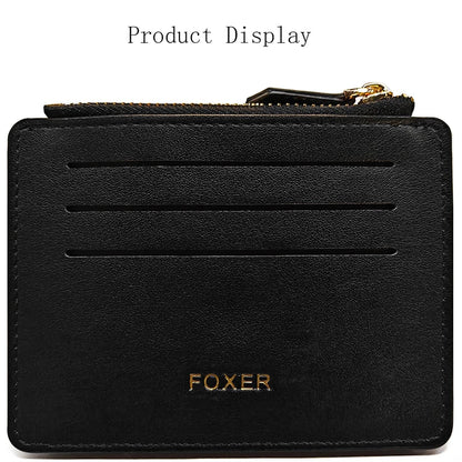 FOXER PU Leather Short Wallet