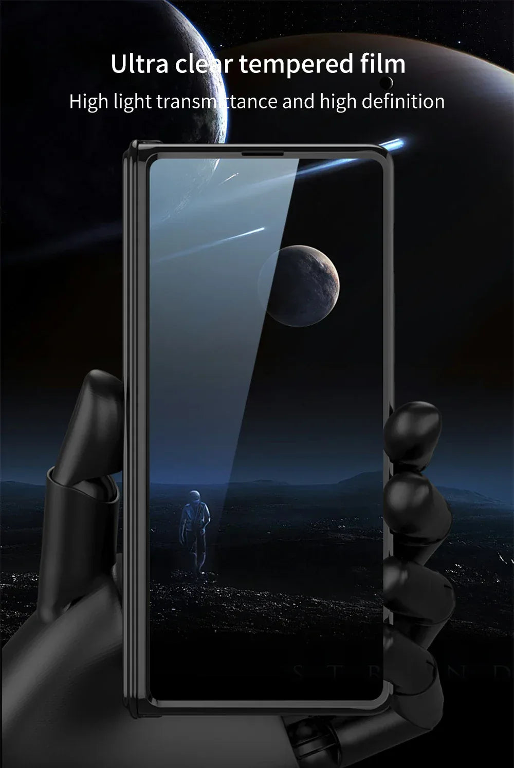 GKK Magnetic Hinge Outer Glass Case for Galaxy Z Fold 4 & 5 - ShopHub