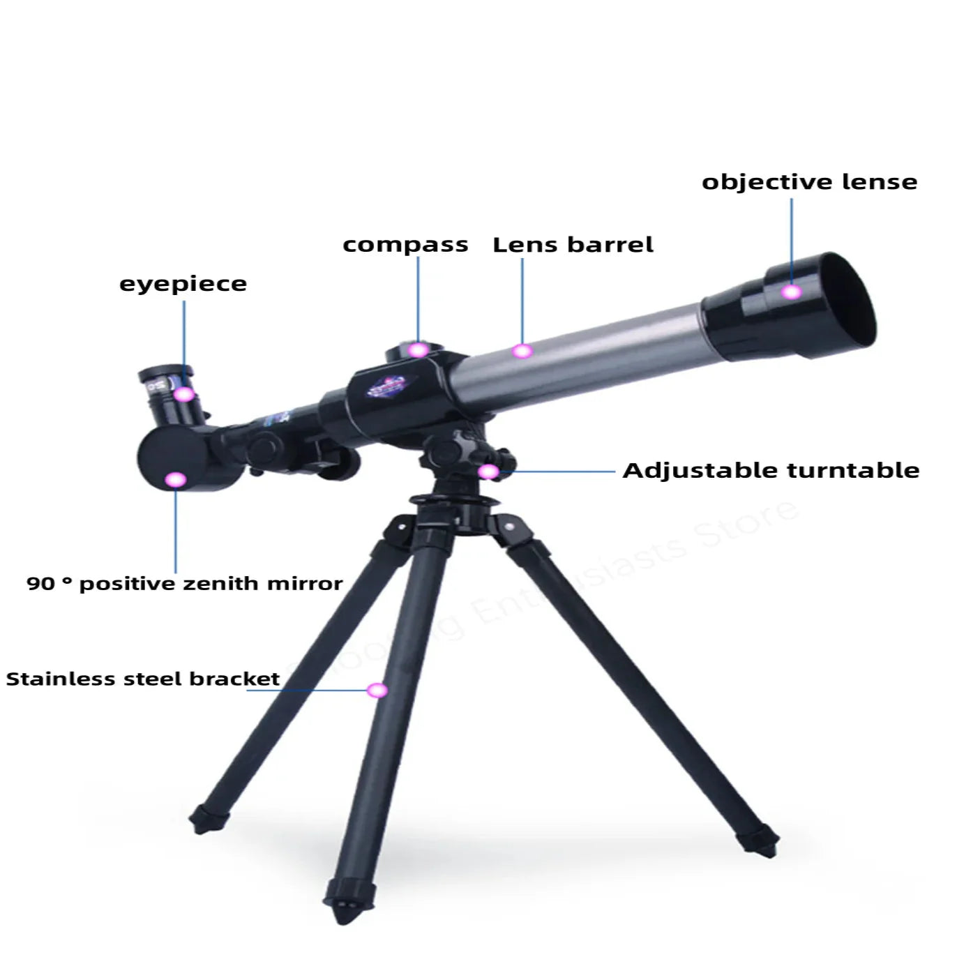 HD High-Magnification Telescope Habicare