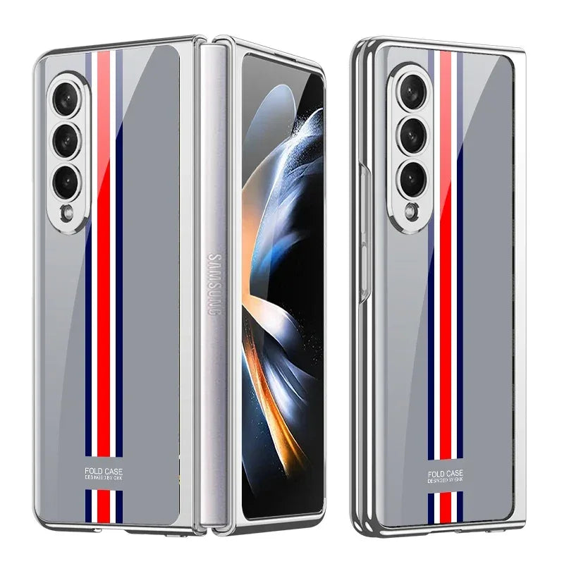 GKK Luxury Plating Frame Case for Galaxy Z Fold 3,4 & 5 - ShopHub