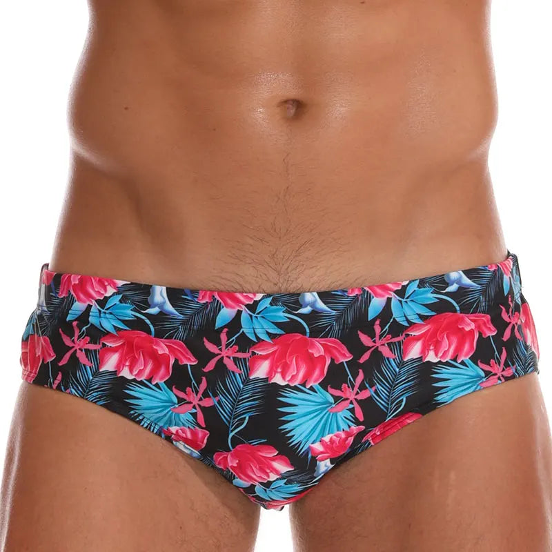 DATIFER Mens Bañador Hombre Multicolour Swim Briefs