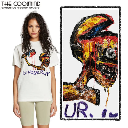 COOLMIND Everyday Street Graphic Cotton Tee