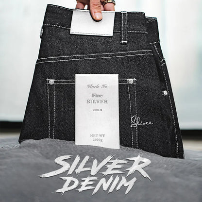 Maden Silver Denim Vintage Jeans