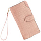 FOXER Women's Cowhide Leather Long Bifold Wallet