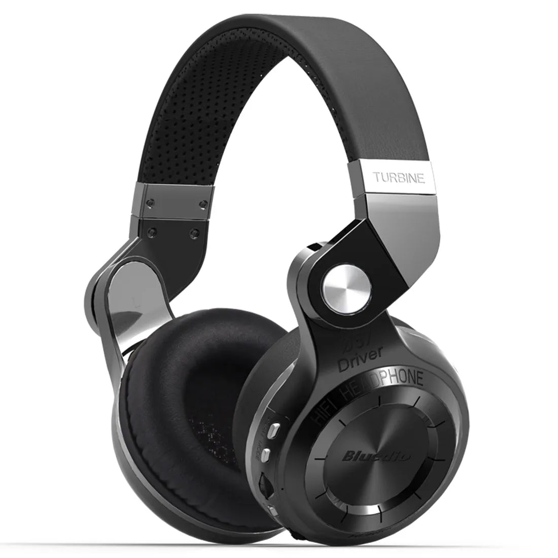 Bluetooth T2+ Headphone Wireless Foldable Sports Earphone with HIFI Sound, 57mm Strong Bass, and SD Card Slot