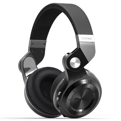 Bluetooth T2+ Headphone Wireless Foldable Sports Earphone with HIFI Sound, 57mm Strong Bass, and SD Card Slot