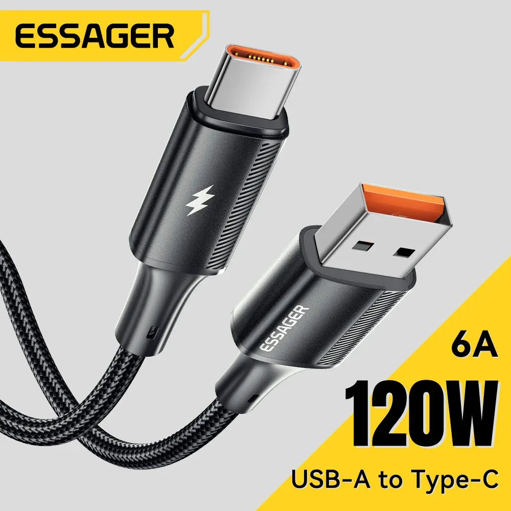 Essager 120W 6A Fast Charging Cable - ShopHub