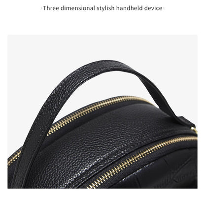 FOXER Brand Genuine Leather Top-handle Bag Women's Shoulder Bag 2026 New Chic Female Shell Bag Luxury Brand Crossbody Purse