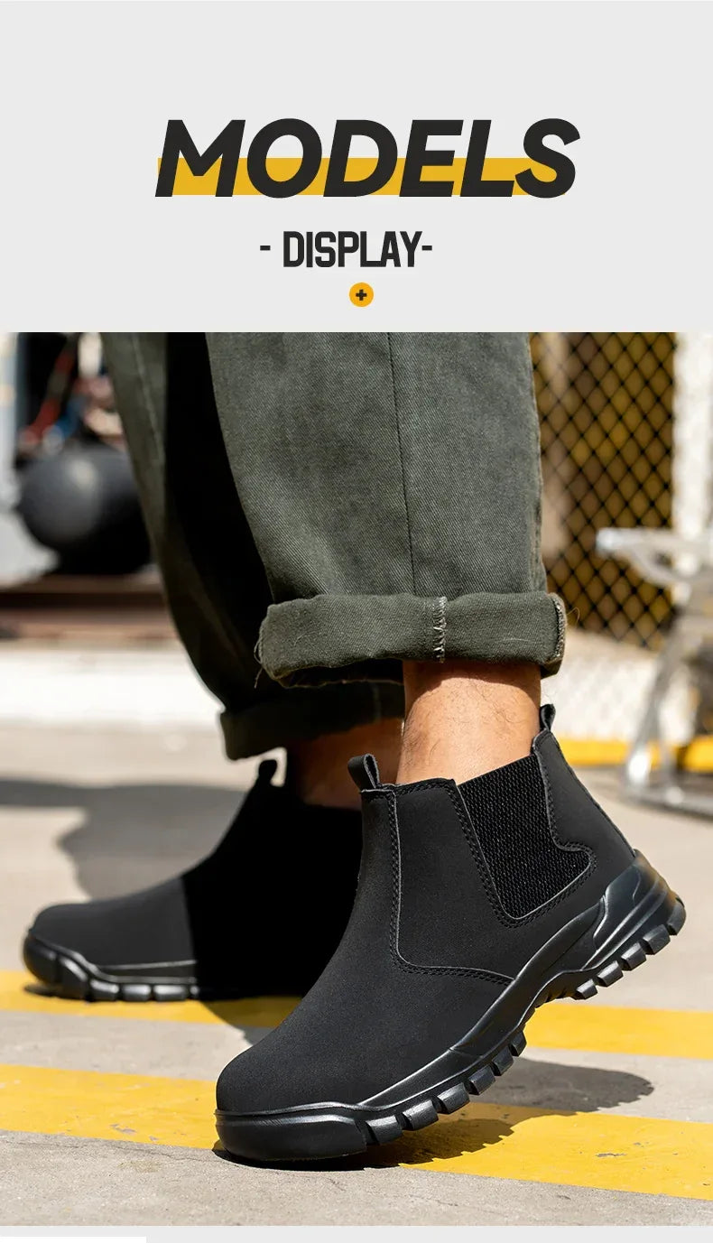 Kankeirr Men's Indestructible Work Boots - ShopHub