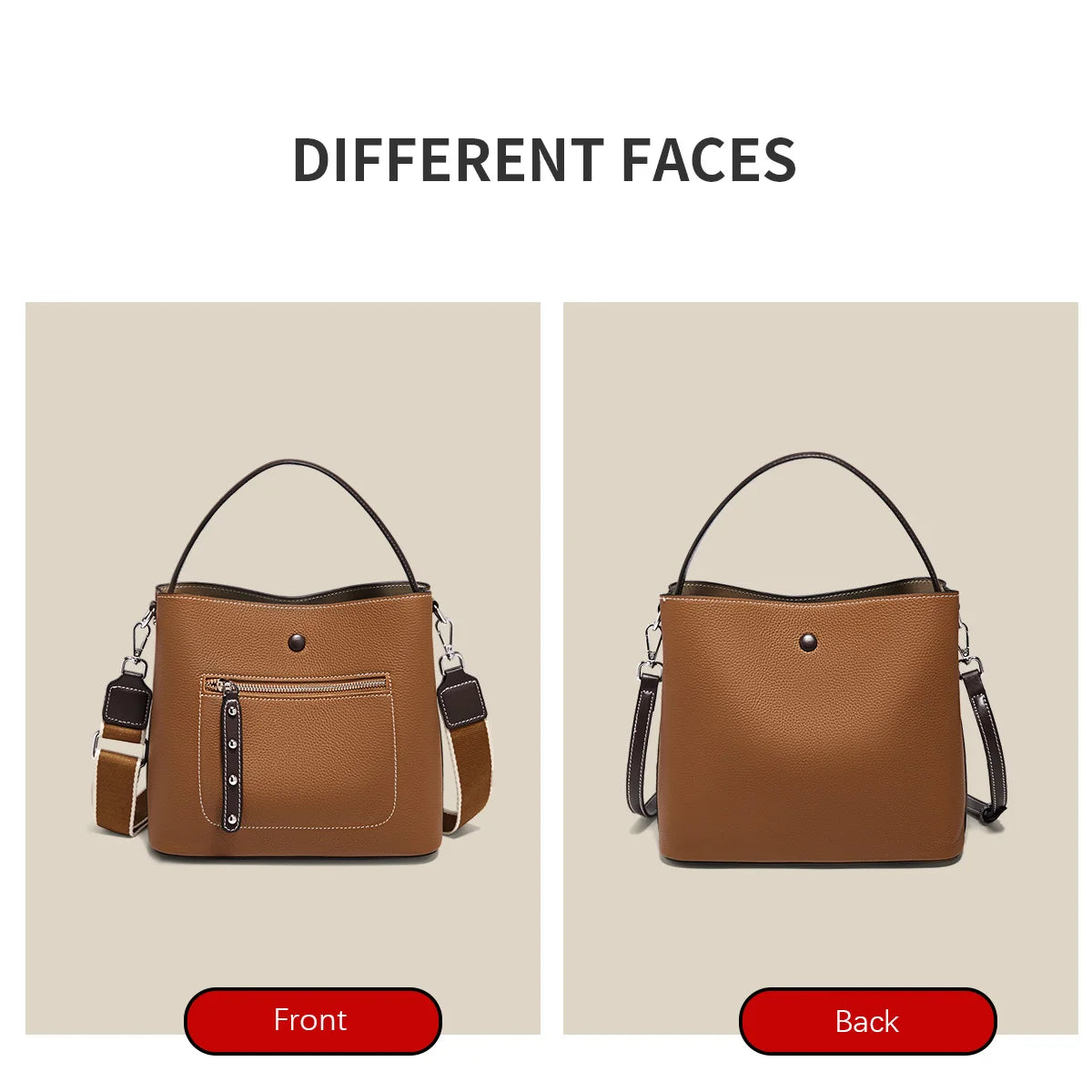FOXER New Lady's Handbag Fashion 2026 Spring Summer Genuine Leather Casual Women Tote Bag Large Capacity Crossbody Shoulder Bag