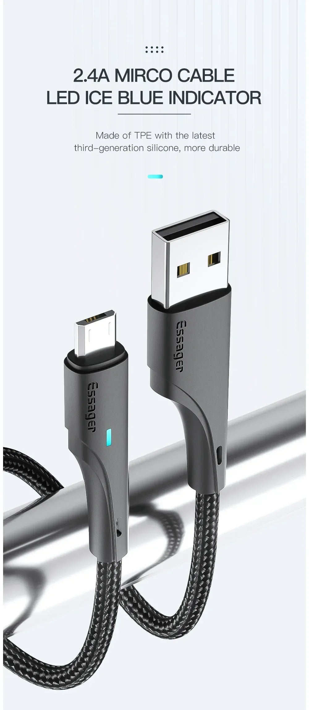 Essager Micro USB Cable - ShopHub