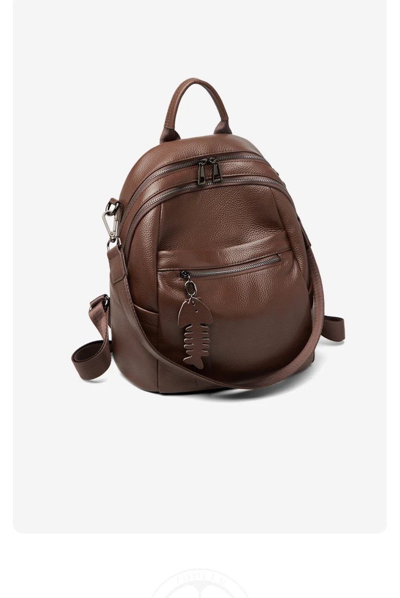 ZOOLER 100% Real Leather Backpack