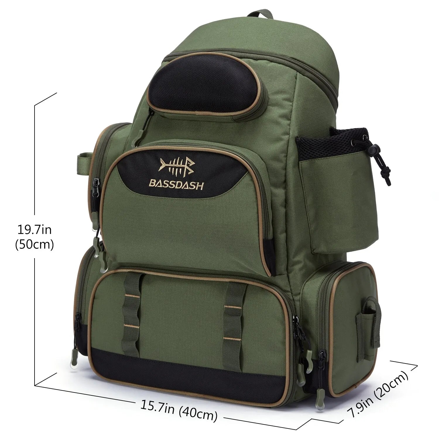 BASSDASH Fishing Bag Tackle Backpack ShopHub