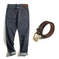 Maden Men's 14oz Raw Selvedge Denim Jeans