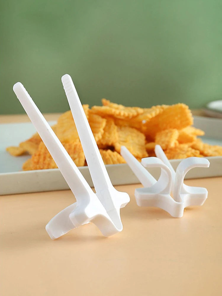 1PC Lazy Finger Food Clip, Portable Kitchen Tools