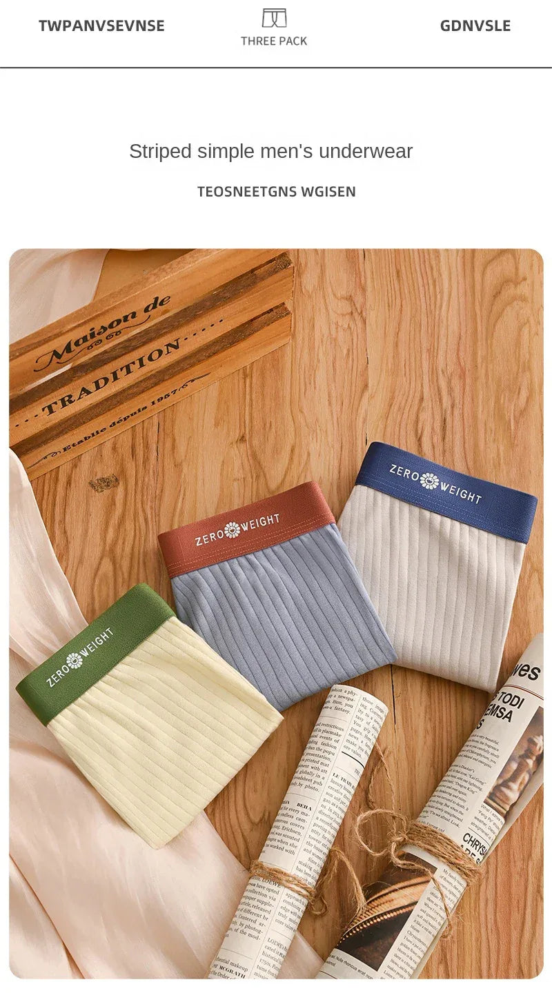 Men's Cotton Boxer Shorts - ShopHub