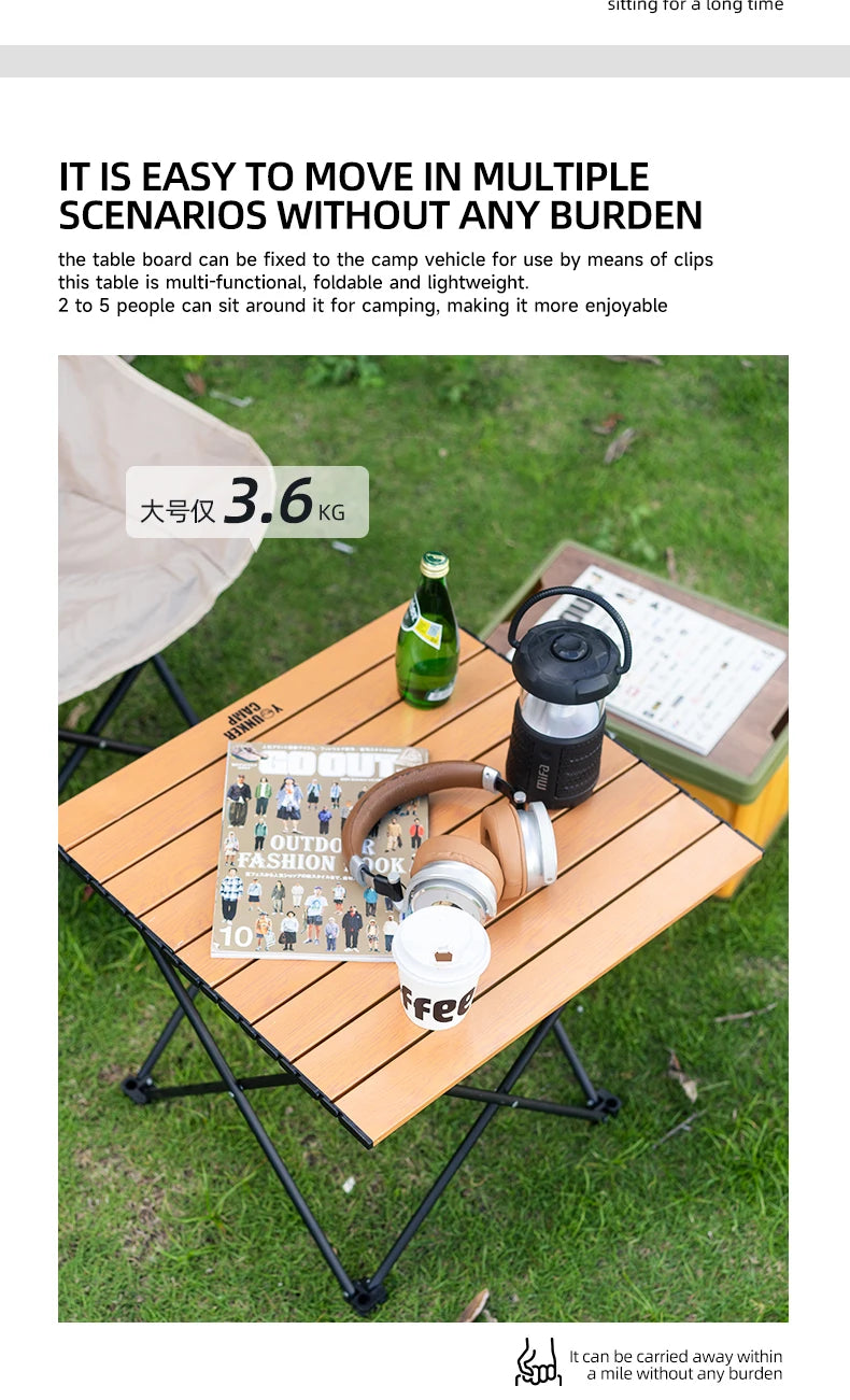 Ultra Lightweight Dual-Purpose Table